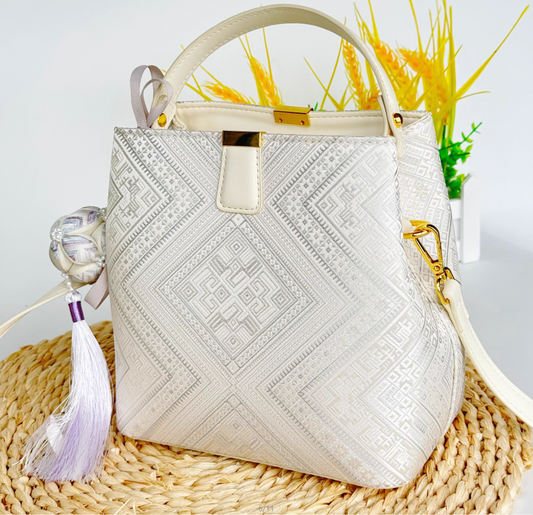 New Chinese style bag, handbag, bucket bag, cheongsam bag