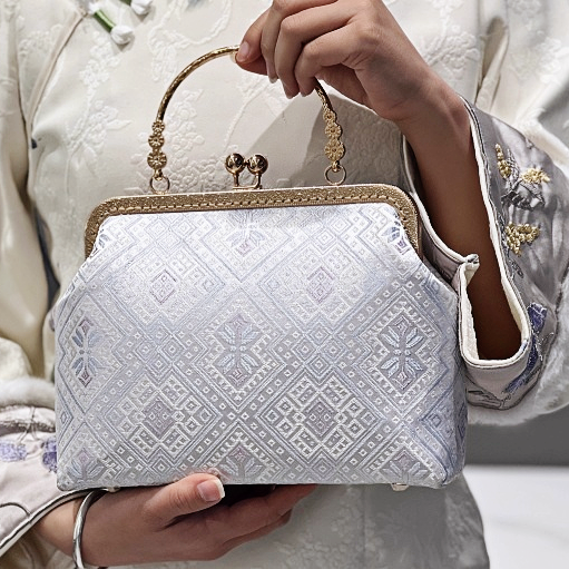 Guangxi Zhuang Brocade Pattern New Chinese Ethnic Style Crossbody Bag