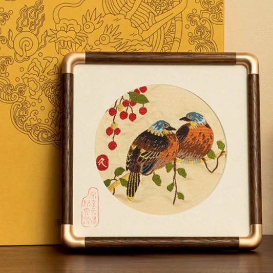 Nanjing Yunjin intangible cultural heritage handmade high-end gift ornaments