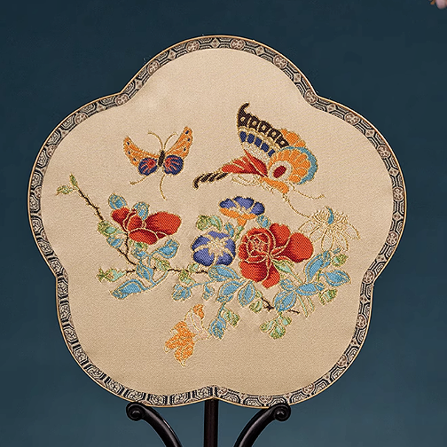 Nanjing Yunjin "Butterflies Flying and Flowers Dancing" Intangible Cultural Heritage Souvenir