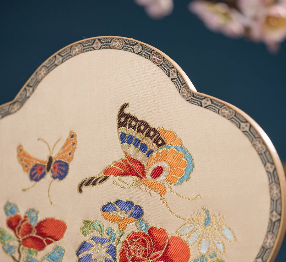 Nanjing Yunjin "Butterflies Flying and Flowers Dancing" Intangible Cultural Heritage Souvenir