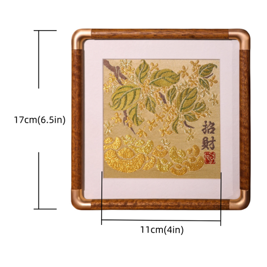 Wedding gifts, intangible cultural heritage, handmade high-end gift ornaments for girlfriends, sisters, and brides, six eternal ornaments