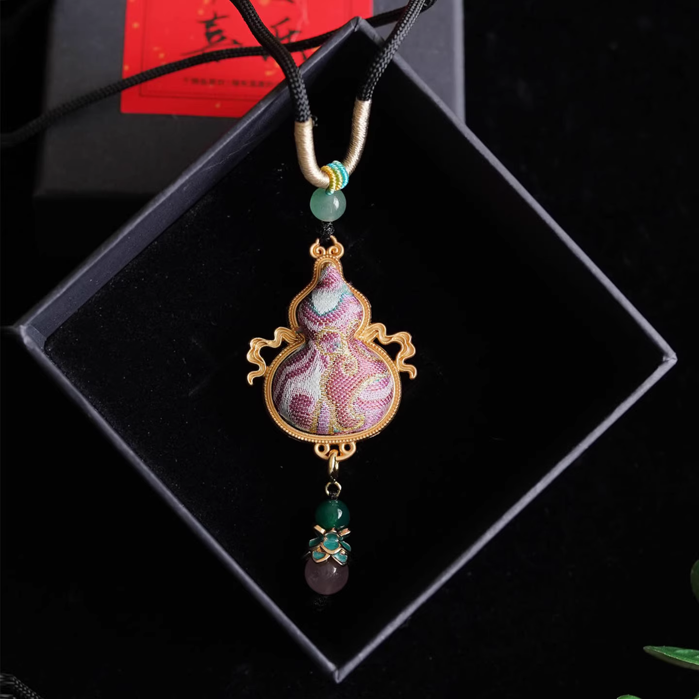 Intangible Cultural Heritage Song Brocade Feitian Series Gourd Pendant