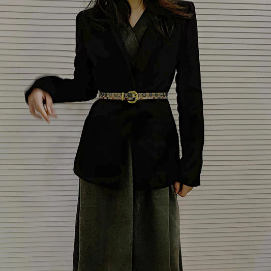 Nanjing brocade metal buckle belt