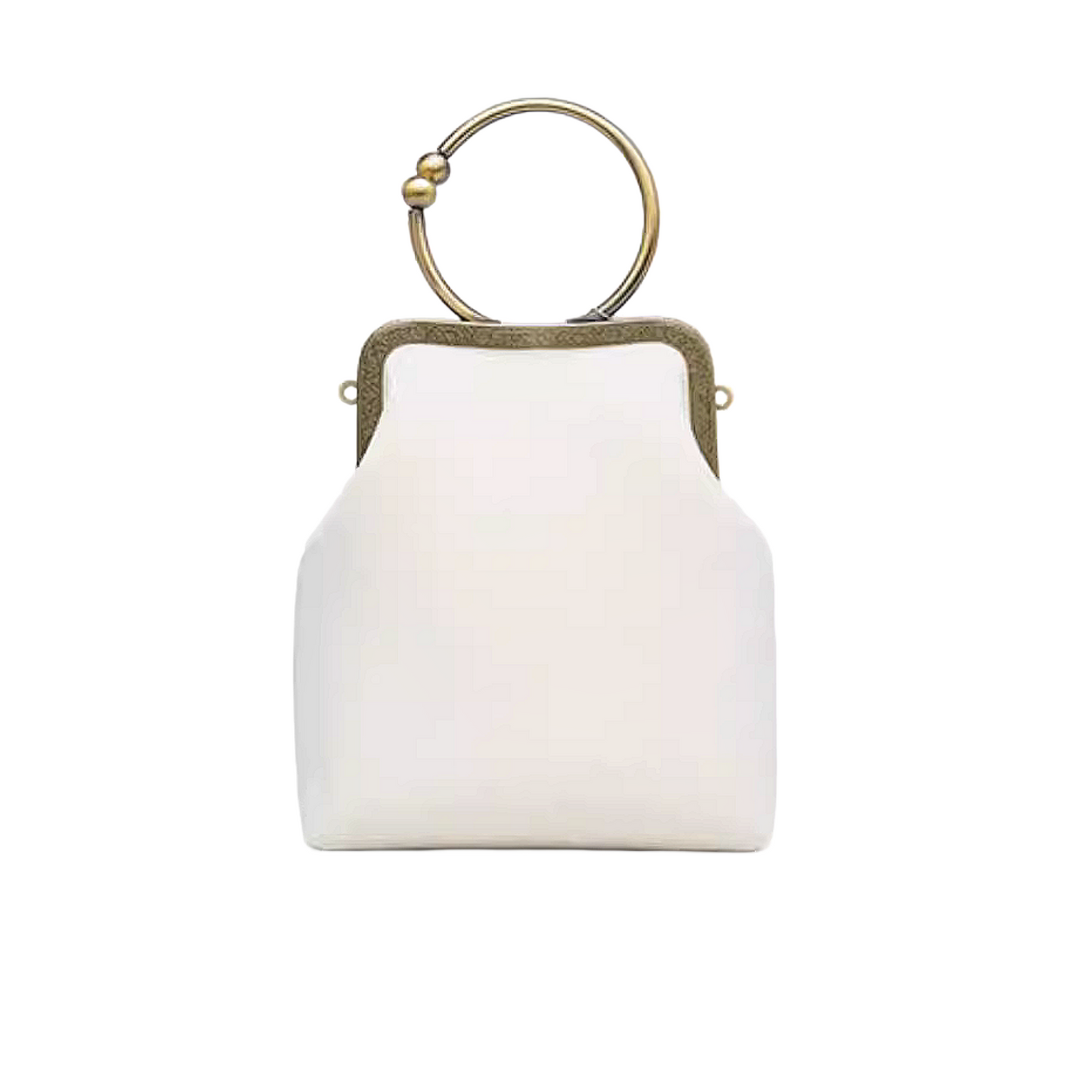 New Chinese style white handbag