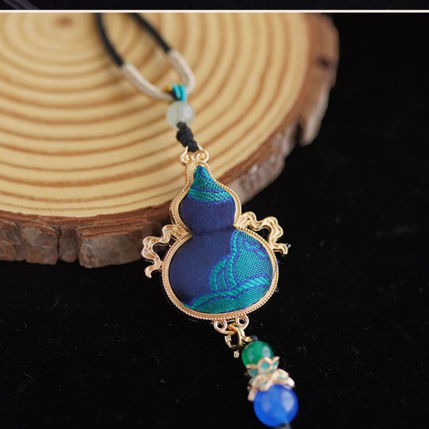 Intangible Cultural Heritage Song Brocade Feitian Series Gourd Pendant