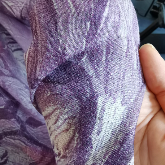 White rose scarf shawl