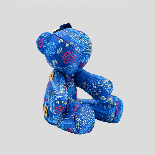 Guangxi Zhuang Brocade Mini Bear Bag Pendant Exquisite Handicraft Small Creative Pendant