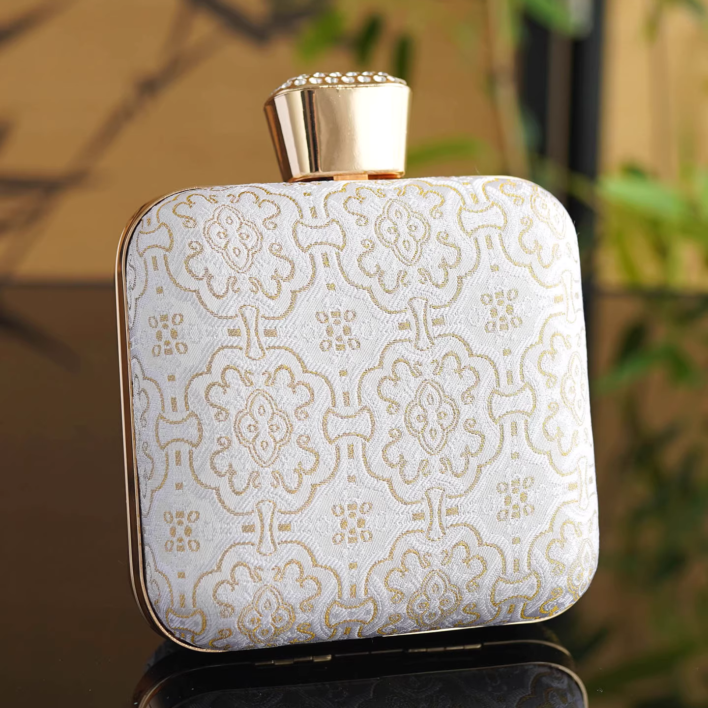Intangible Cultural Heritage Song Brocade Silk Chain Shoulder Crossbody Bag New Chinese Style Perfume Bag