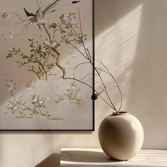 New Chinese style embroidery decorative painting hanging painting