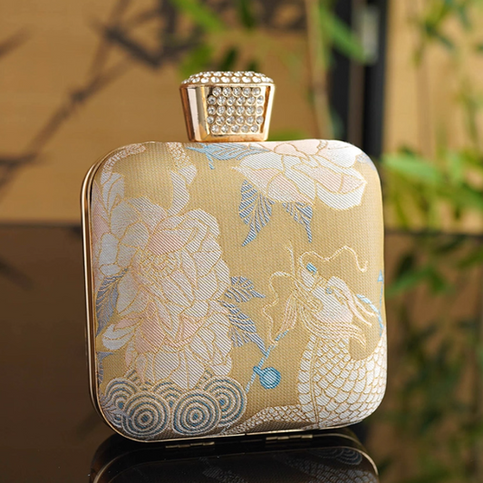 Intangible Cultural Heritage Song Brocade Silk Chain Shoulder Crossbody Bag New Chinese Style Perfume Bag