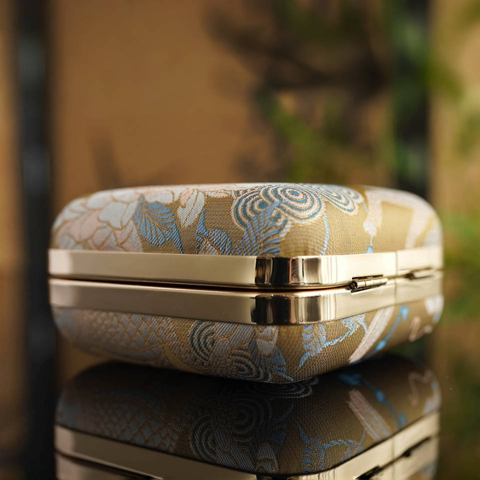 Intangible Cultural Heritage Song Brocade Silk Chain Shoulder Crossbody Bag New Chinese Style Perfume Bag