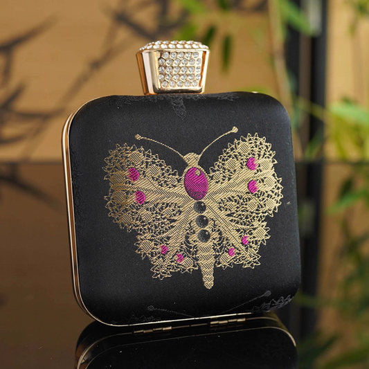 Intangible Cultural Heritage Song Brocade Silk Chain Shoulder Crossbody Bag New Chinese Style Perfume Bag