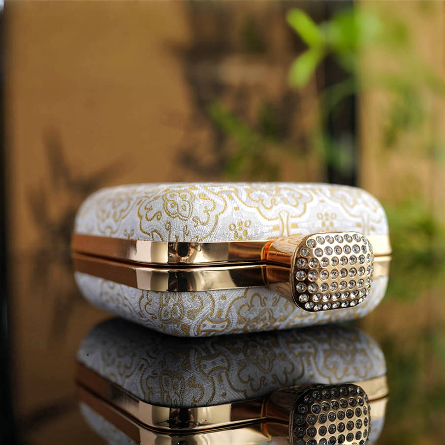 Intangible Cultural Heritage Song Brocade Silk Chain Shoulder Crossbody Bag New Chinese Style Perfume Bag
