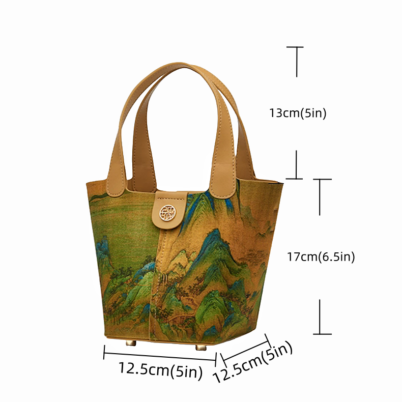 New Chinese style mulberry silk handbag