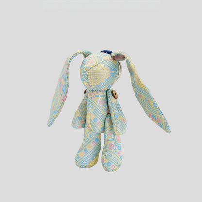 Guangxi Zhuang Brocade Mini Bunny Bag Pendant National Handicraft Exquisite Small Creative Ornament