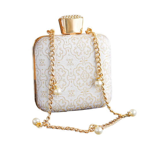 Intangible Cultural Heritage Song Brocade Silk Chain Shoulder Crossbody Bag New Chinese Style Perfume Bag