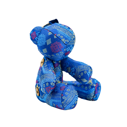 Guangxi Zhuang Brocade Mini Bear Bag Pendant Exquisite Handicraft Small Creative Pendant