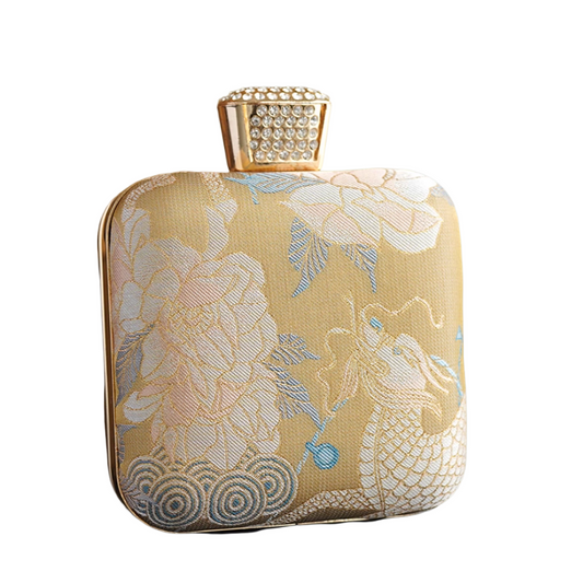Intangible Cultural Heritage Song Brocade Silk Chain Shoulder Crossbody Bag New Chinese Style Perfume Bag