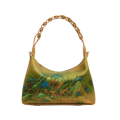 New Chinese style mulberry silk handbag