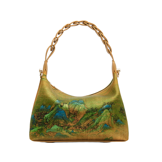 New Chinese style mulberry silk handbag