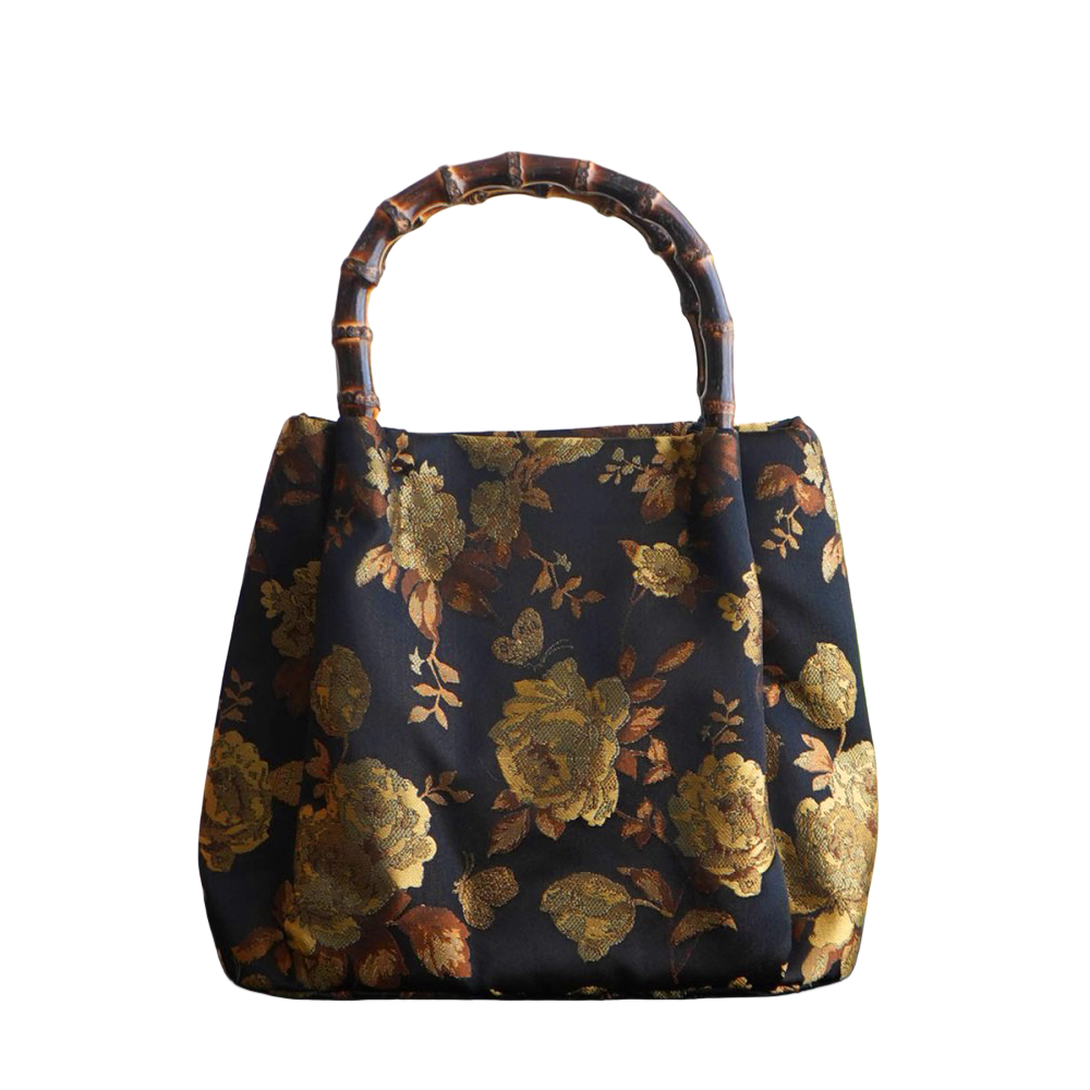 Songjin silk butterfly shadow flowing bamboo handbag