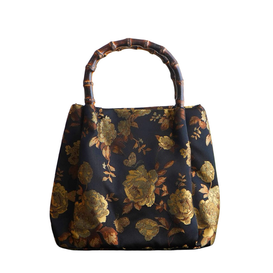 Songjin silk butterfly shadow flowing bamboo handbag