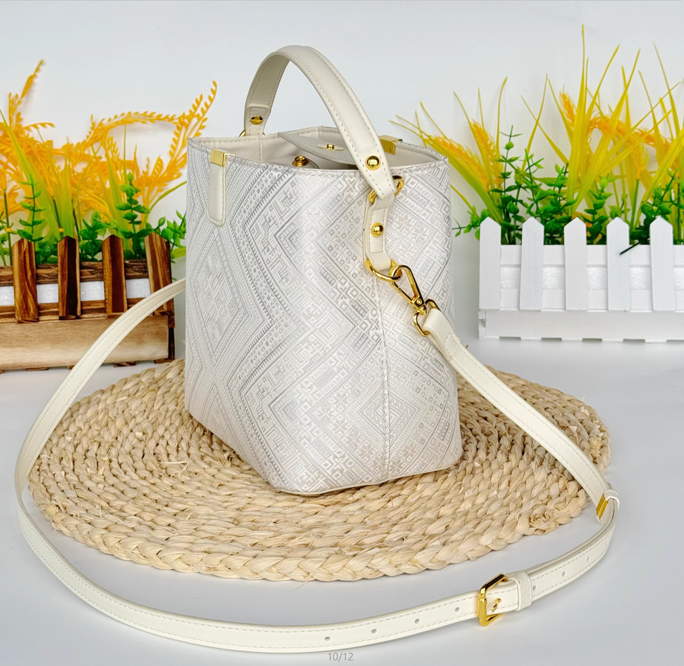 New Chinese style bag, handbag, bucket bag, cheongsam bag