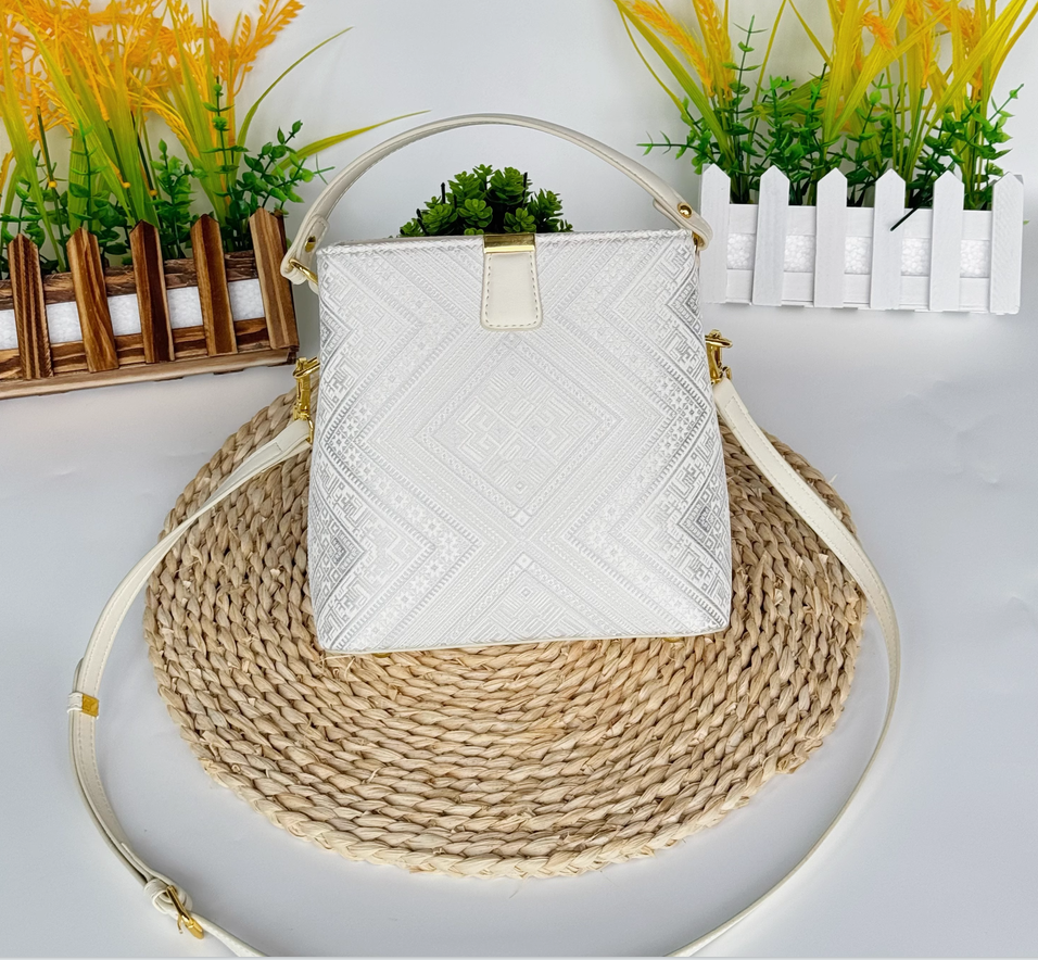 New Chinese style bag, handbag, bucket bag, cheongsam bag
