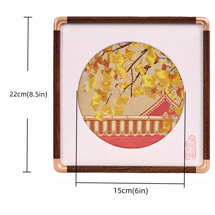 Four Stories of Zhijin Emperor's Encounter - Ginkgo Ornaments