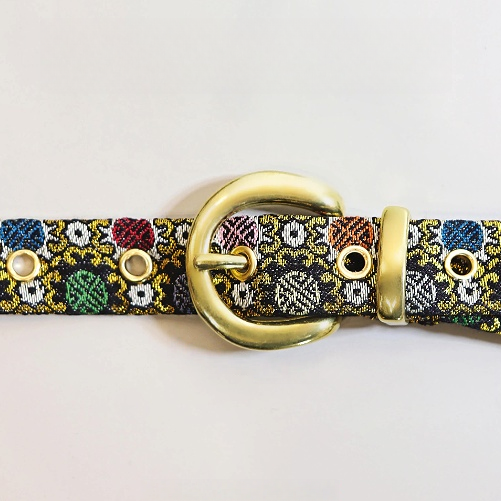Nanjing brocade metal buckle belt