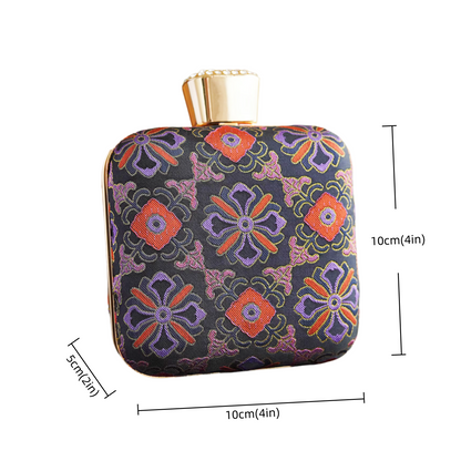 Intangible Cultural Heritage Song Brocade Silk Chain Shoulder Crossbody Bag New Chinese Style Perfume Bag