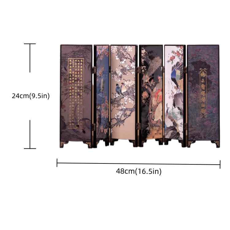 Brocade screen birthday gift splendid