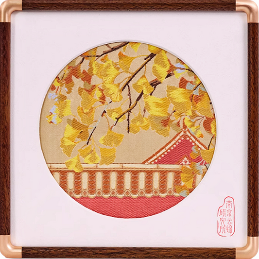 Four Stories of Zhijin Emperor's Encounter - Ginkgo Ornaments
