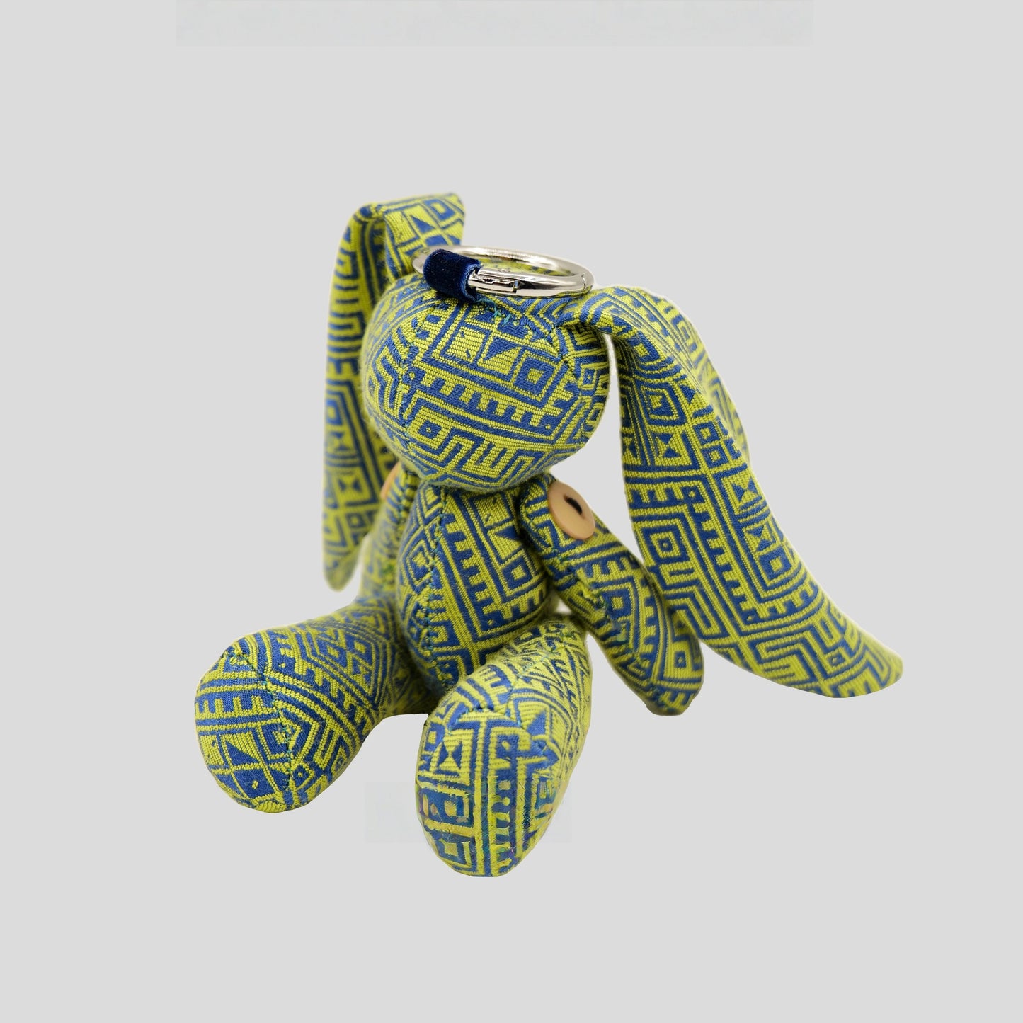 Guangxi Zhuang Brocade Mini Bunny Bag Pendant National Handicraft Exquisite Small Creative Ornament