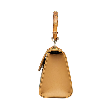 New Chinese style mulberry silk bamboo handbag