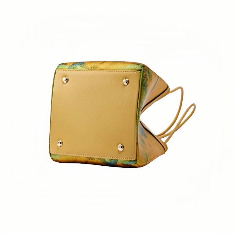 New Chinese style mulberry silk A Thousand Miles of Rivers and Mountains handbag