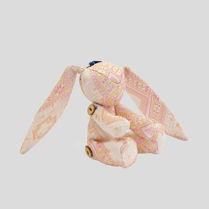 Guangxi Zhuang Brocade Mini Bunny Bag Pendant National Handicraft Exquisite Small Creative Ornament