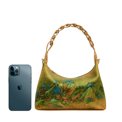 New Chinese style mulberry silk handbag