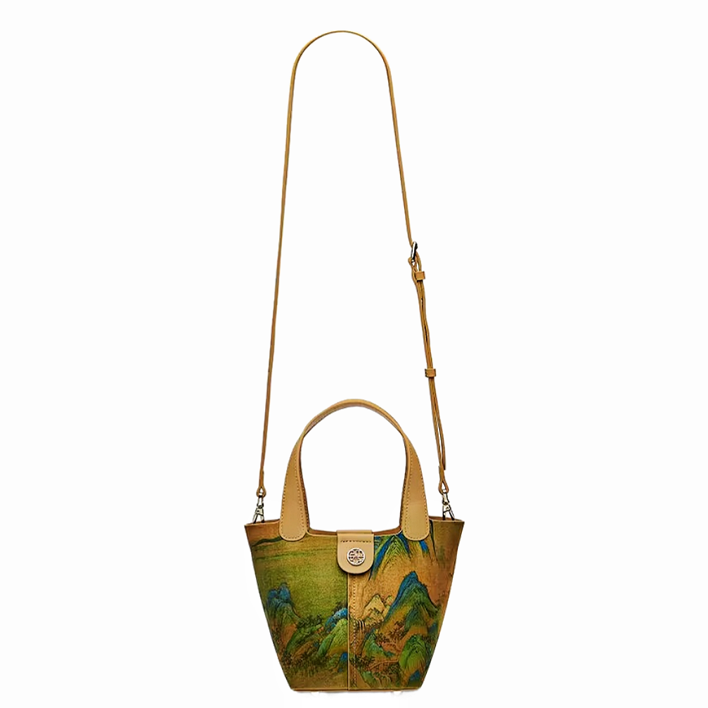 New Chinese style mulberry silk handbag