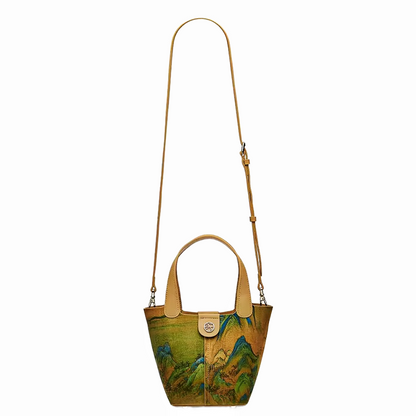 New Chinese style mulberry silk handbag