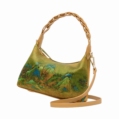 New Chinese style mulberry silk handbag