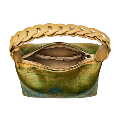New Chinese style mulberry silk handbag
