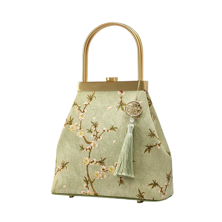 New Chinese style mulberry silk handbag