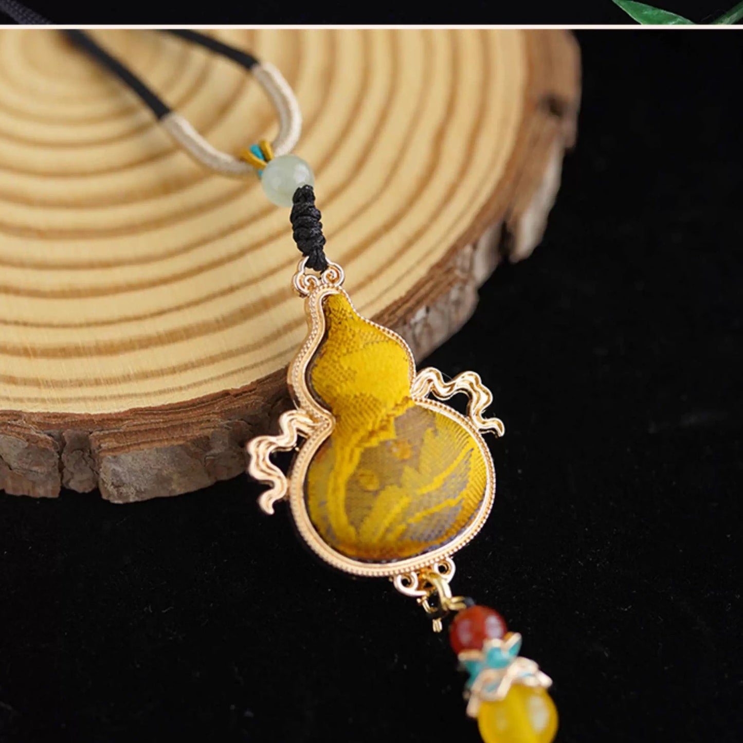 Intangible Cultural Heritage Song Brocade Feitian Series Gourd Pendant