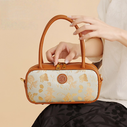Intangible Cultural Heritage Song Brocade Shoulder Bag