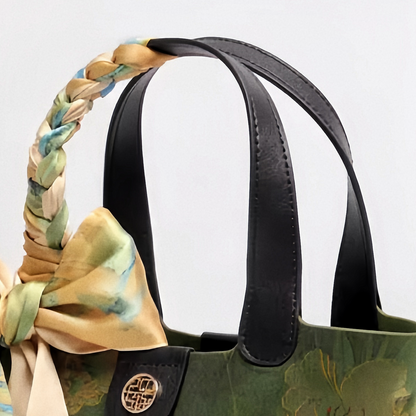 Xiangyunsha printed handbag