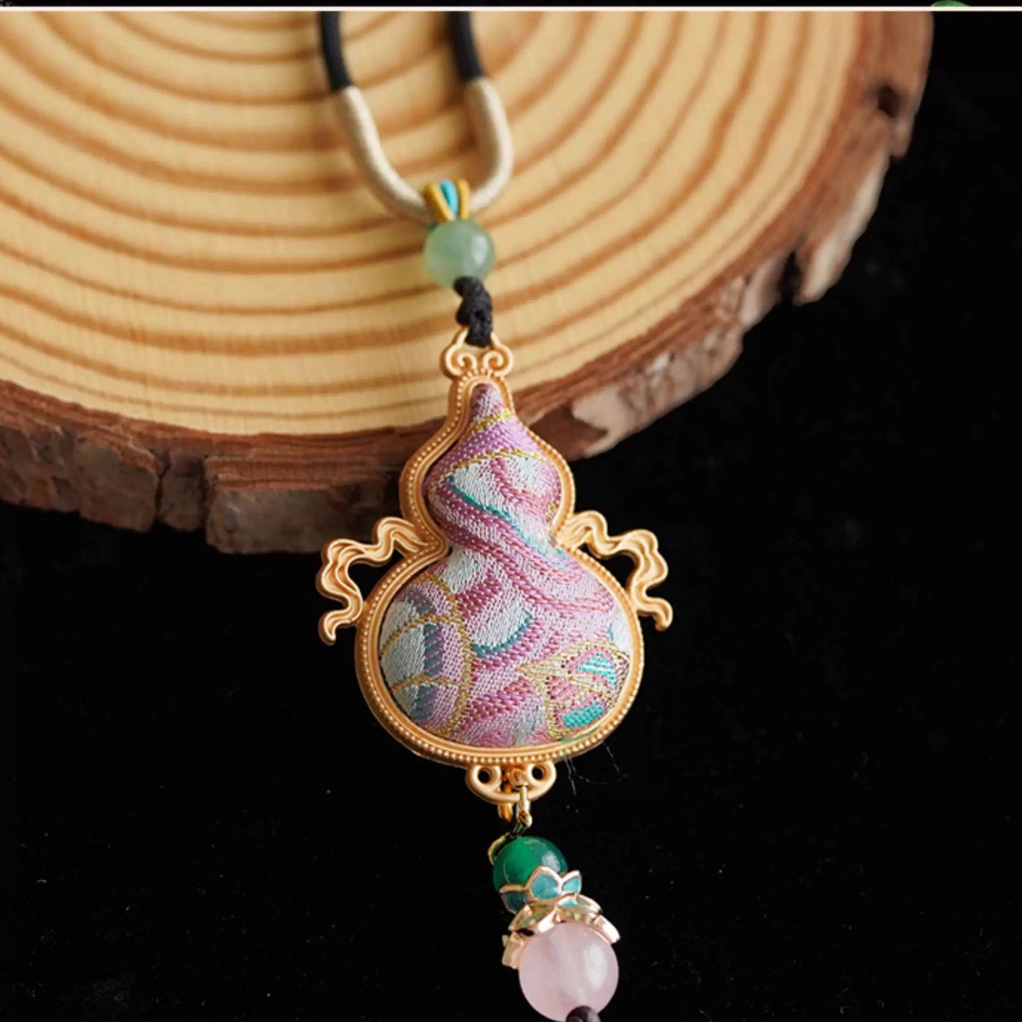 Intangible Cultural Heritage Song Brocade Feitian Series Gourd Pendant