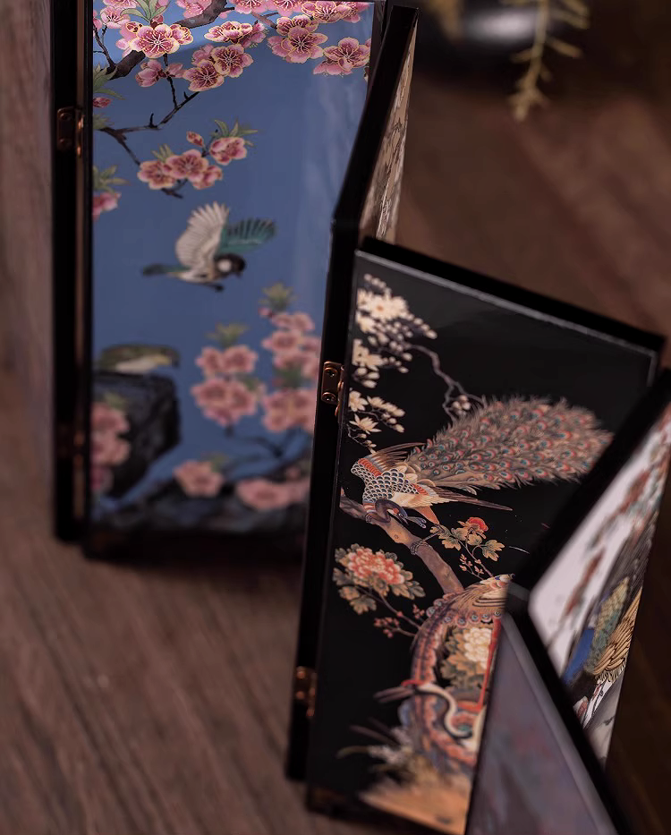 Brocade screen birthday gift splendid