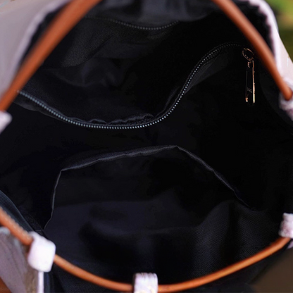 Songjin light pink retro hand-held crossbody mobile phone bucket bag